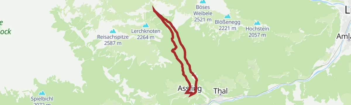 Route map: Wilfernertalrunde Nr. 122